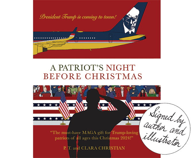 A Patriot's Night Before Christmas — Signed by Author and Illustrator