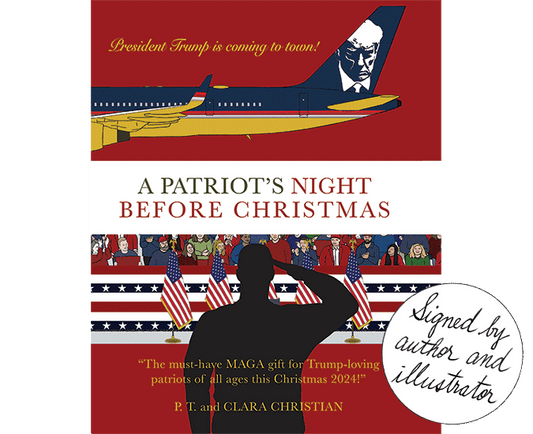 A Patriot's Night Before Christmas — Signed by Author and Illustrator